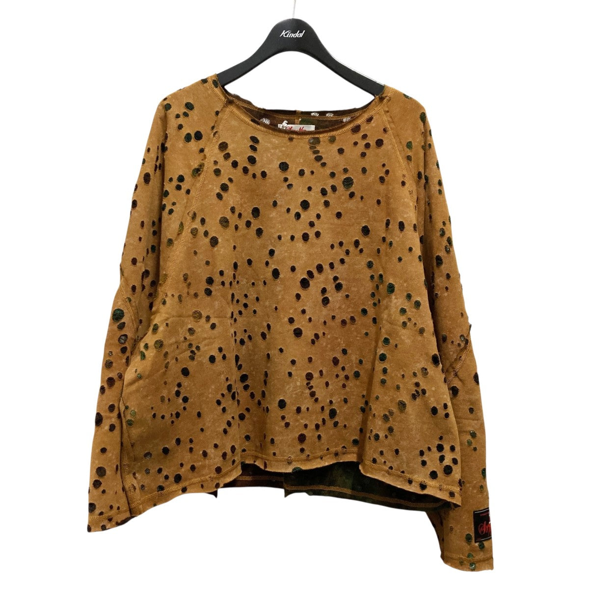 Doubleface Uncut Tops加工カットソー25ss SY010