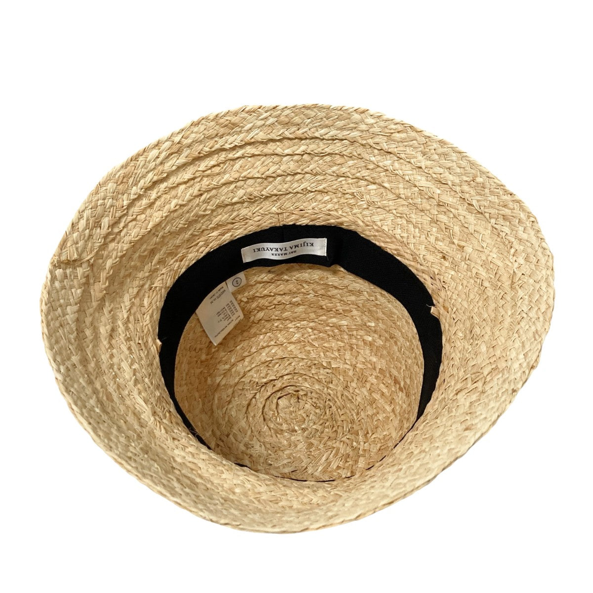 キジマタカユキ　PAPER BRAID SOFT HAT ストローハット キジマタカユキ PAPER BRAID SOFT HAT ストローハット