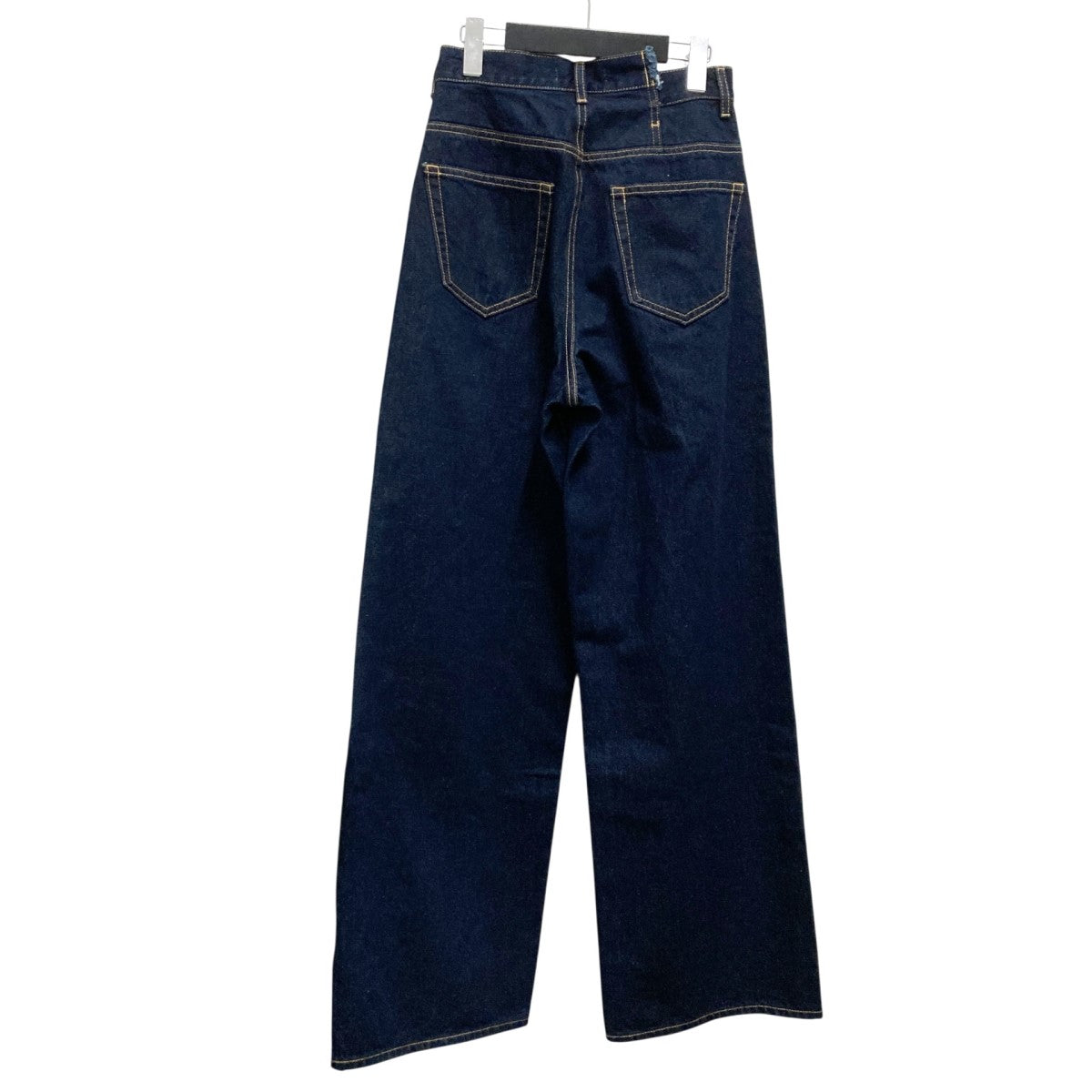 moussy ISMJEANS デニムパンツ　新品　23インチ 激レア moussy 23 美脚 デニム ホワイトステッチ ポケット刺繍
