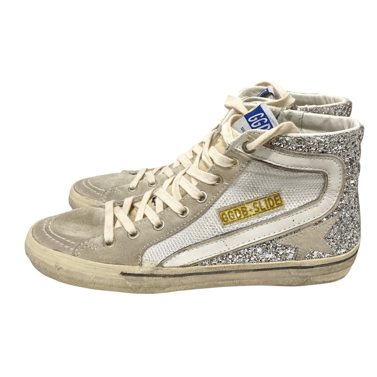 GOLDEN GOOSE Slide Double Quarterハイカットスニーカー 古着・中古-3枚目のアイテム画像