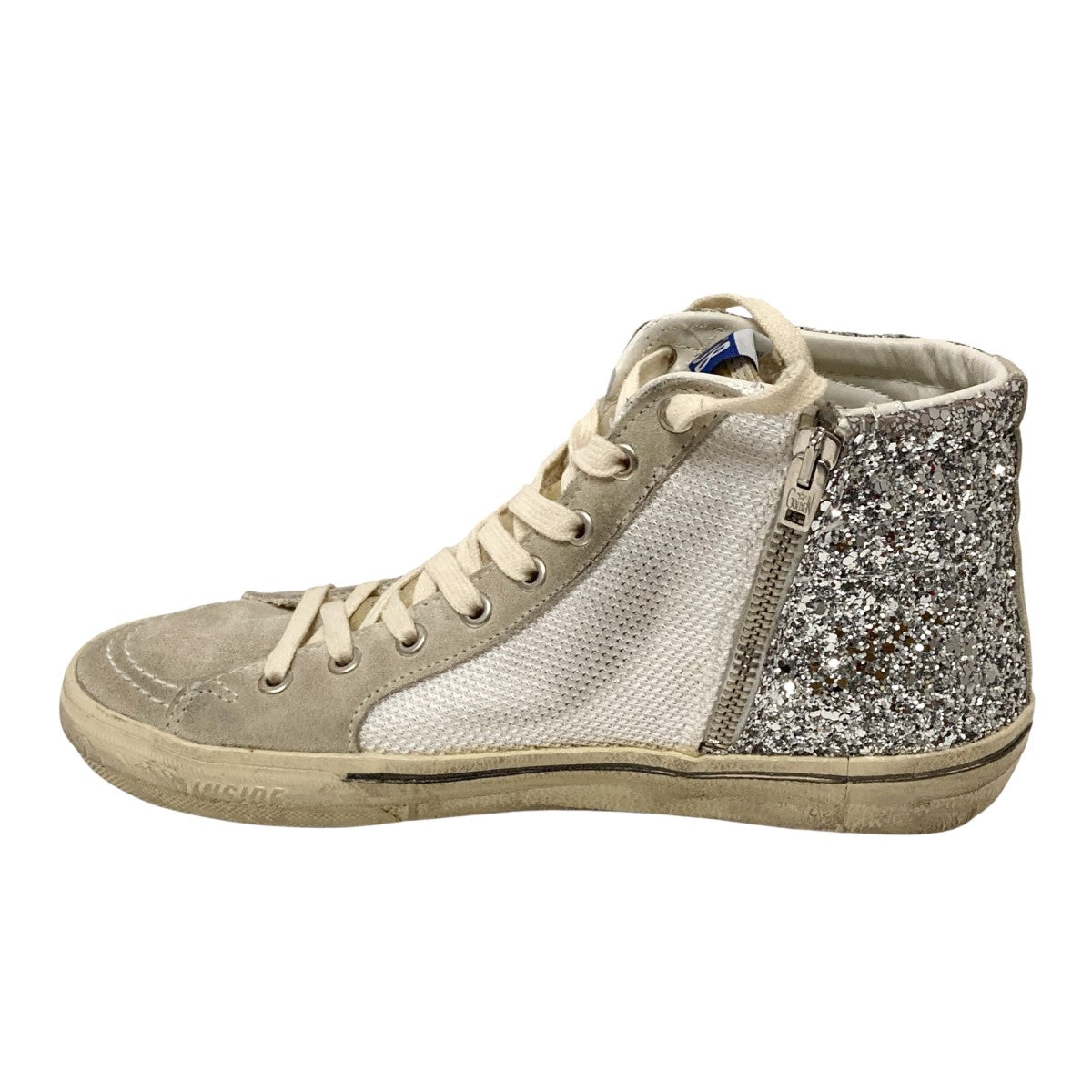 GOLDEN GOOSE Slide Double Quarterハイカットスニーカー 古着・中古-4枚目のアイテム画像