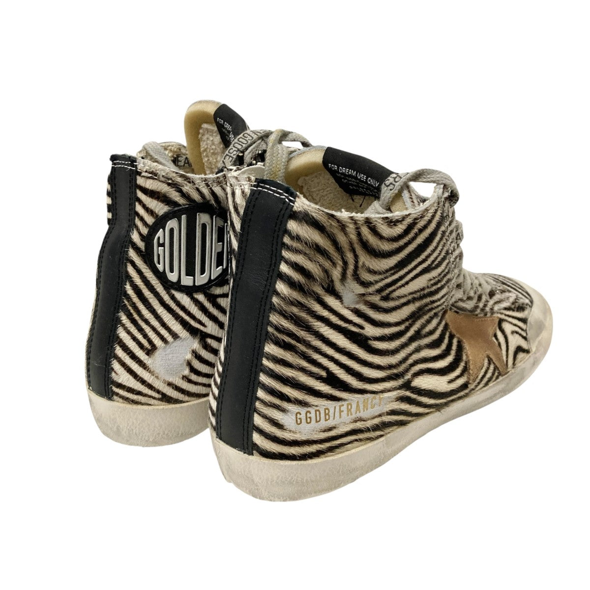 Golden  Francyハイカットスニーカー 紫スパンコール 37 Women's Francy Sneakers