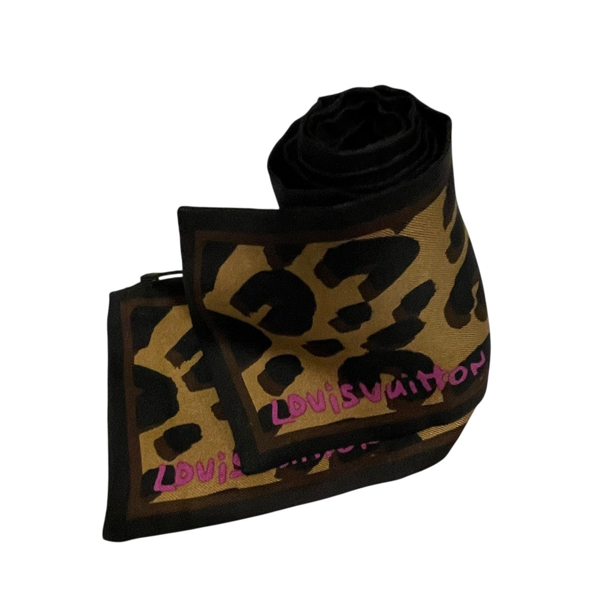 LOUIS VUITTON モノグラム　シルク　スカーフ Louis Vuitton シルクスカーフ モノグラム快適
