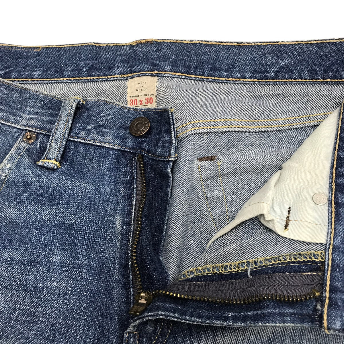 NEW【RRL Ralph Lauren】リペア加工 日本製デニム パンツ NEW【RRL Ralph Lauren】リペア加工 日本製デニム パンツ ボトムス