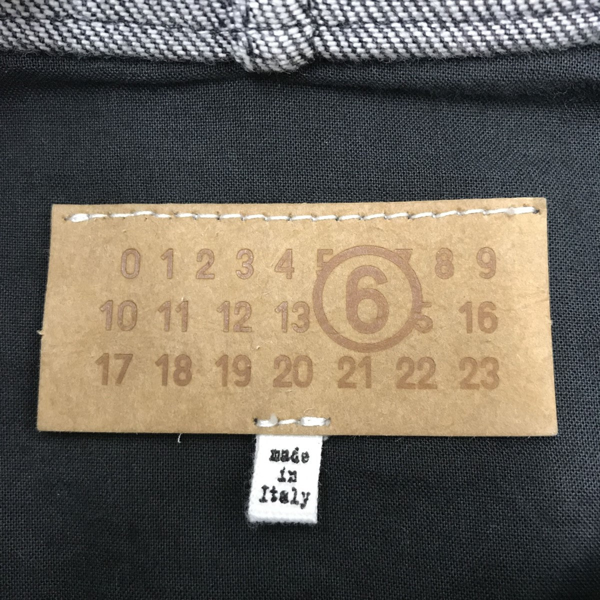 MM6 Maison Margiela(マルタンマルジェラ) 24SSHooded denim