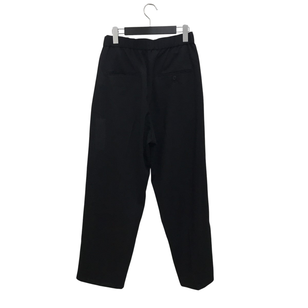 Ennoy WOOL BLEND RIP STOP EASY PANTS 黒　M ennoy WOOL BLEND RIP STOP EASY PANTS 黒M