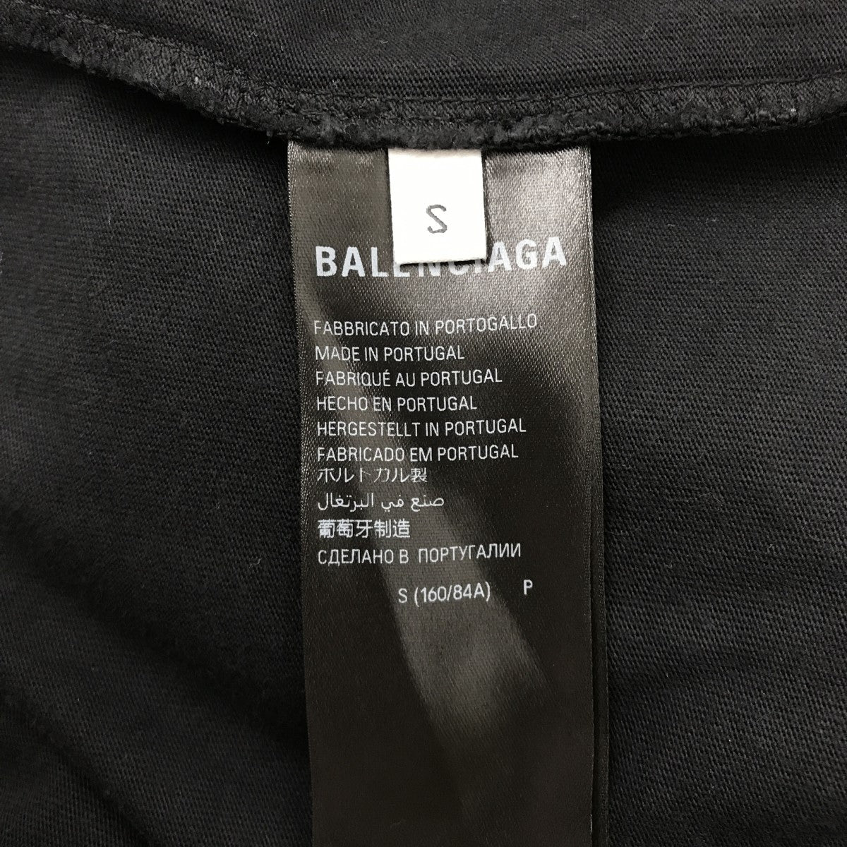 OfficekBalenciaga バレンシアガ 上質ロゴTシャツ Balenciaga ロゴ Tシャツ | ブラック | FARFETCH JP
