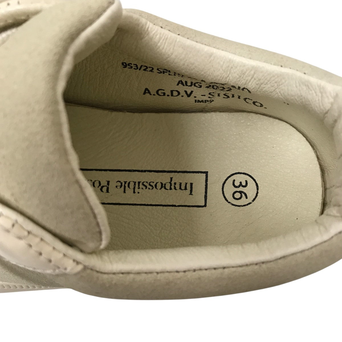 カインドオルオンライン Impossible Possibility ATHLETIC LOW COMBINATIONローカットスニーカー953-22 古着・中古-4枚目のアイテム画像