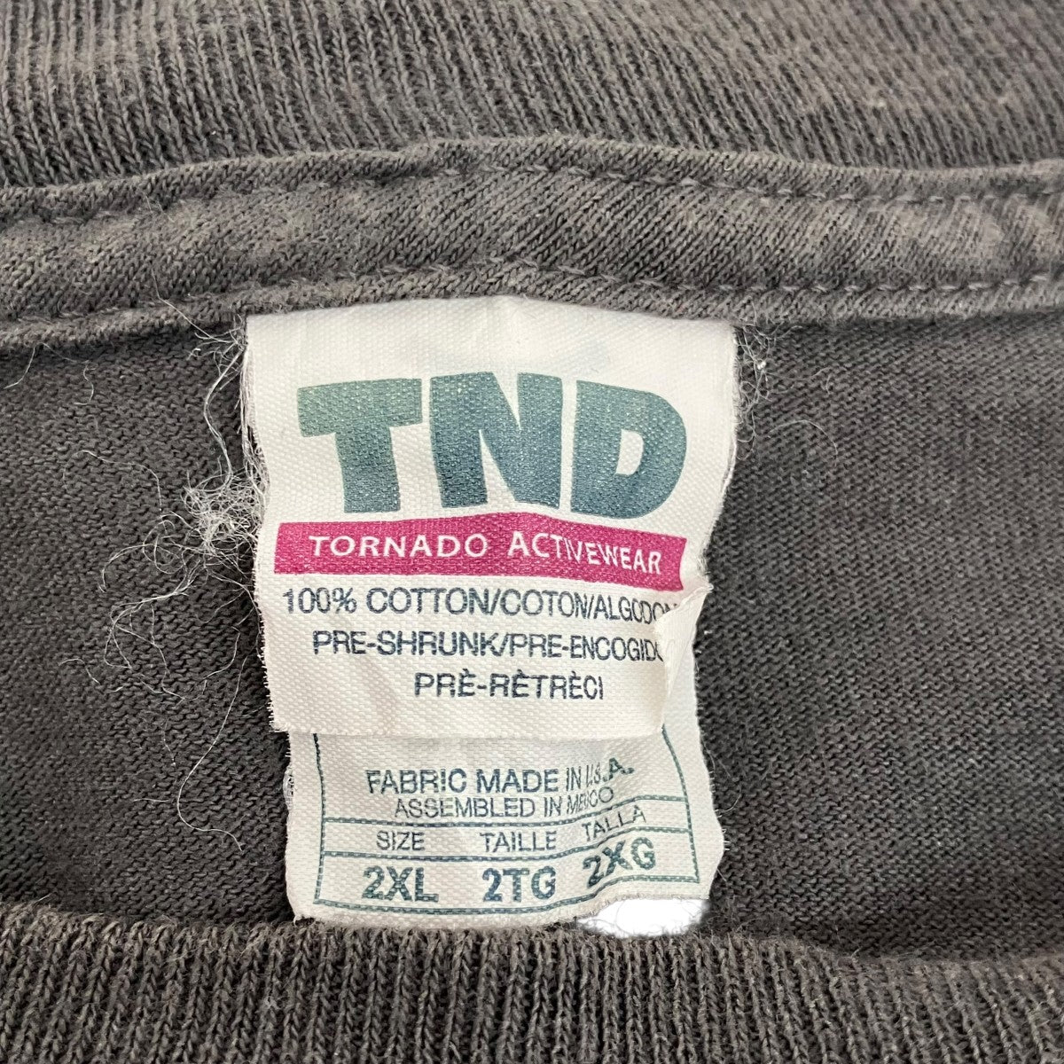 古着 TND HULK ダブルステッチ半袖Tシャツ 古着・中古-5枚目のアイテム画像