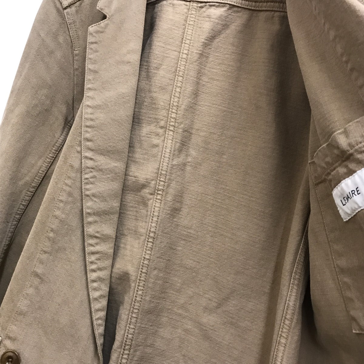 Lemaire トープジャケット ルメール LEMAIRE ベルト付きジャケット ウールジャージー