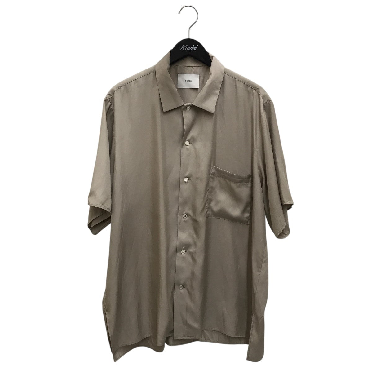 stein(シュタイン) CUPRO OPEN COLLAR SS SHIRT半袖シャツST.249