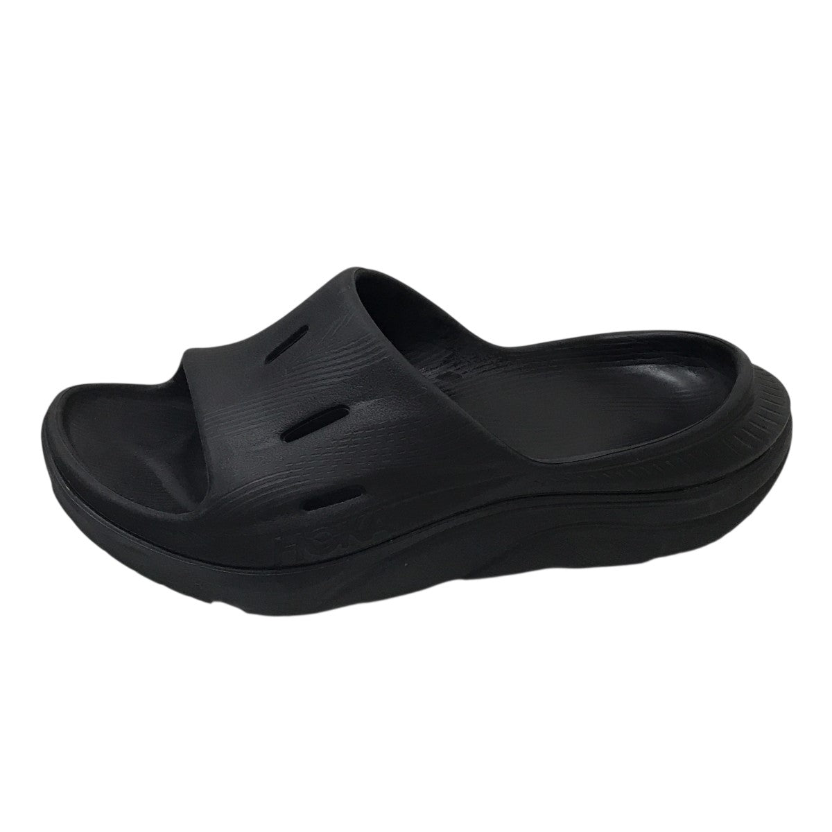 ホカオネオネ RECOVERY SLIDE 3 ブラック 8 HOKA®公式サイト【オラ リカバリー スライド 3|ORA RECOVERY