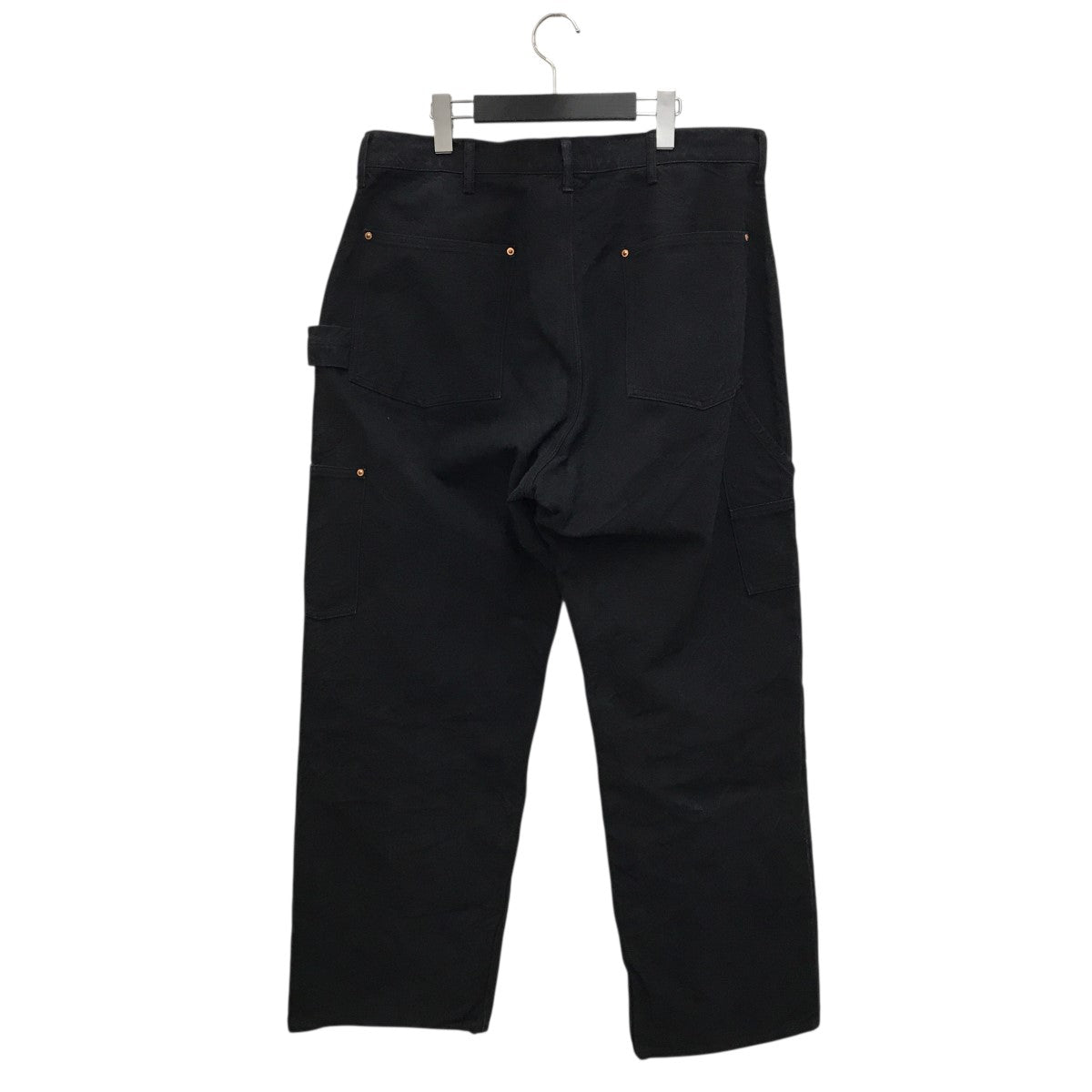 COMOLI コモリ 24SS コットンダックペインター ブラック 3 COMOLI(コモリ) 25SSコットンダック ペインターパンツB01-03005