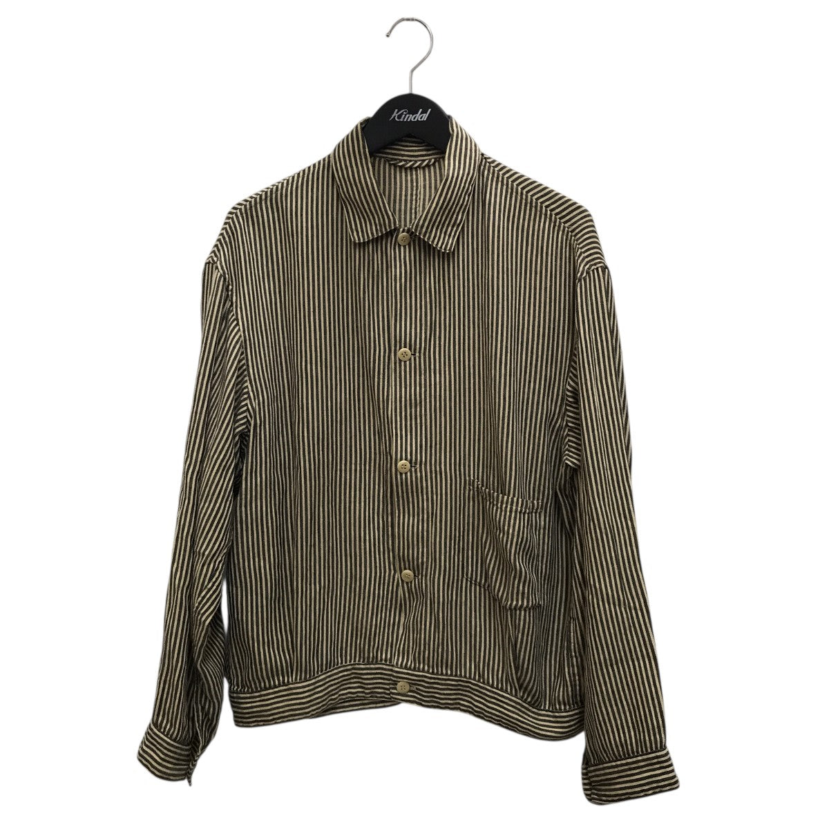 COMOLI コモリ 23SS ストライプ セットアップ サイズ3 COMOLI コモリ 23SS ストライプ セットアップ サイズ3