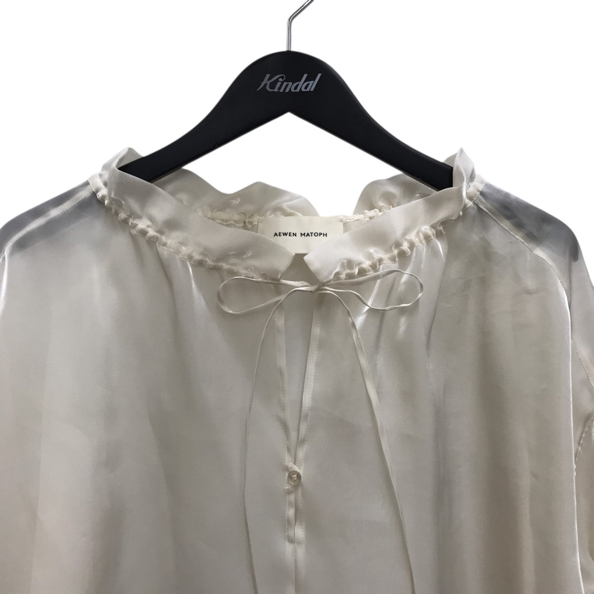 AEWEN MATOPH 8721-234-0005シアーシャツ 古着・中古-5枚目のアイテム画像