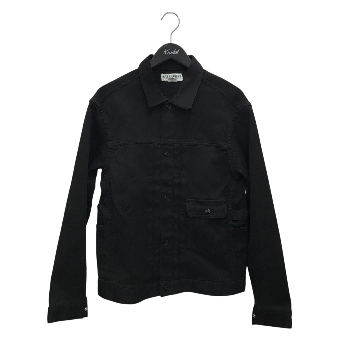 ⚫︎XLサイズ！SASSAFRAS プルオーバーシャツジャケット SASSAFRAS(ササフラス) GARDENER HALFシャツジャケットSF-181369