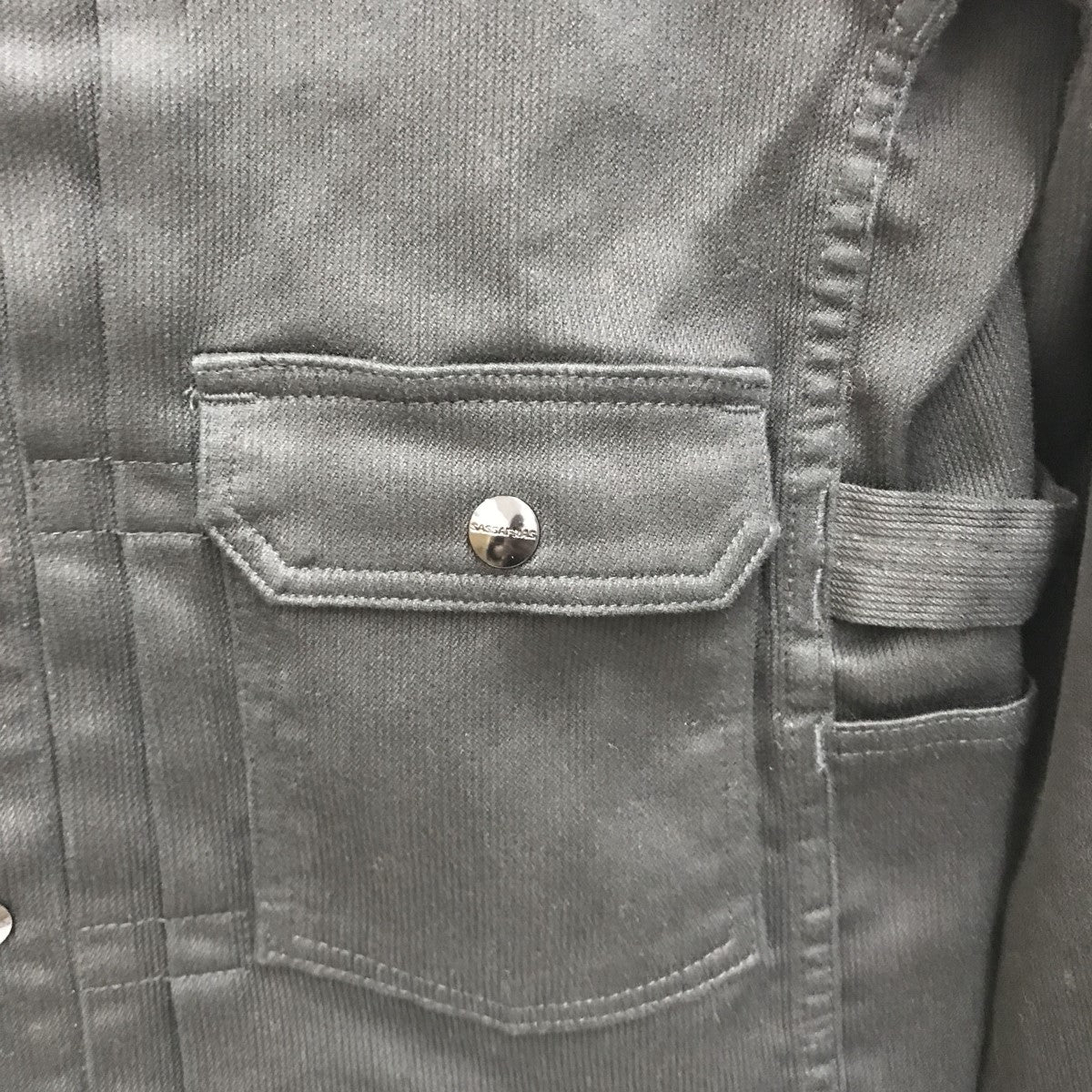 SASSAFRAS(ササフラス) PIQUEジャケット ブラック サイズ M