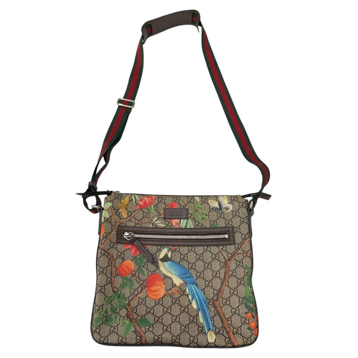 GUCCI GGスプリーム バード シェリーライン ティアンショルダーバッグ 古着・中古-1枚目のアイテム画像