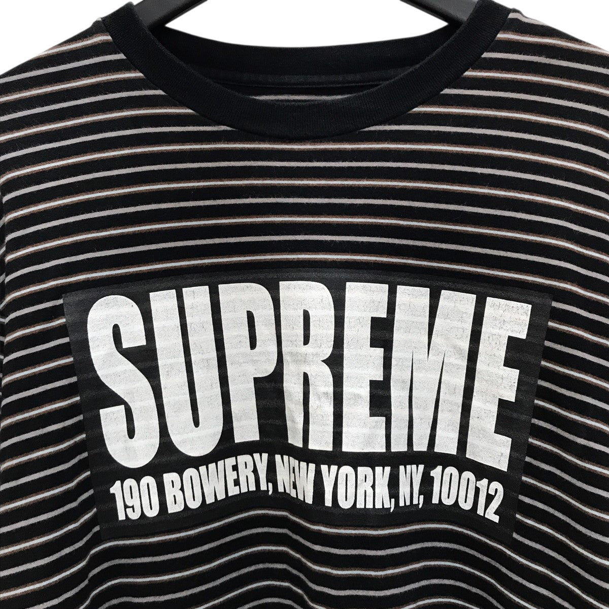 Supreme サーマル ロンT 黒 S 2025年最新】supreme hanes サーマルの人気アイテム - メルカリ