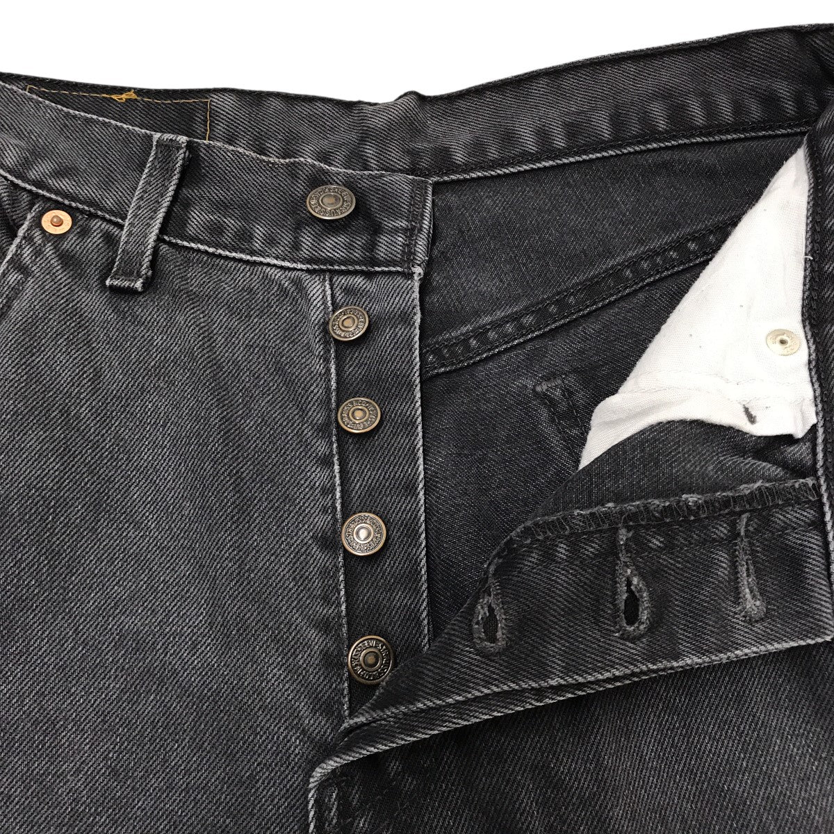 LEVI'S(リーバイス) ユーロリーバイス 605 オレンジタブ 後染ブラック