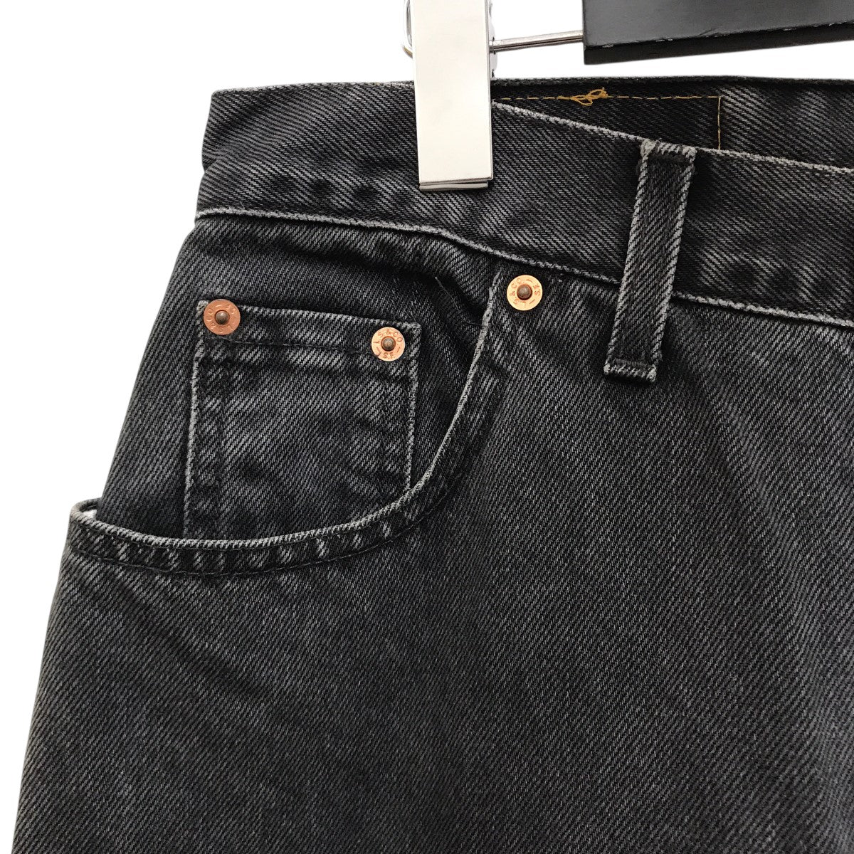 LEVI'S(リーバイス) ユーロリーバイス 605 オレンジタブ 後染ブラック