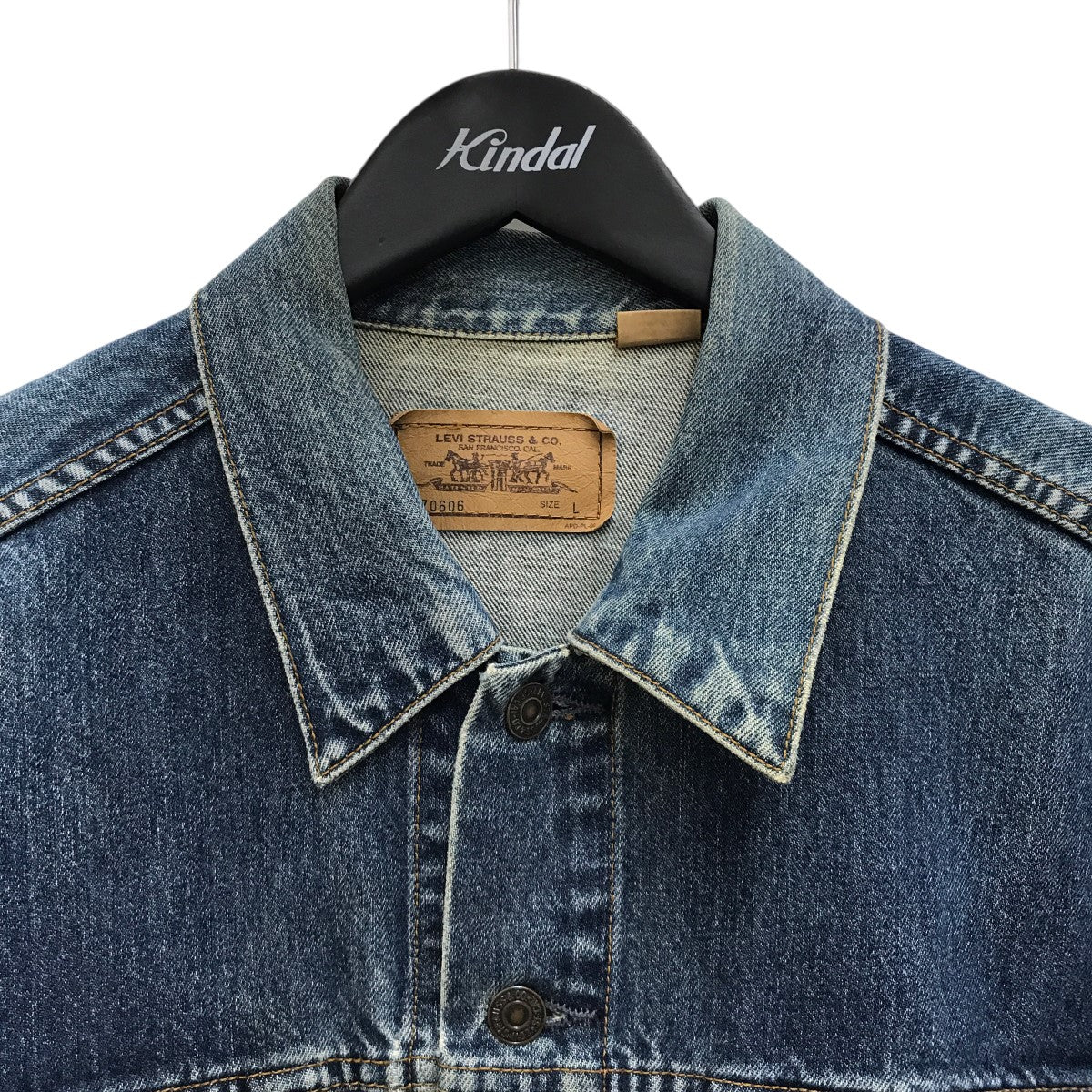 【希少品】686 LEVI’S ⑅︎ コラボ ウェア デニム生地 ネームタグ付き 希少品】686 LEVI'S ⑅︎ コラボ ウェア デニム生地 ネームタグ