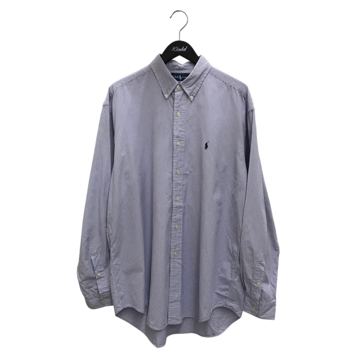 【BLAKE】Ralph Lauren ラルフローレン シャツ シティボーイ RALPH LAUREN(ラルフローレン) BLAKEストライプシャツ ブルー