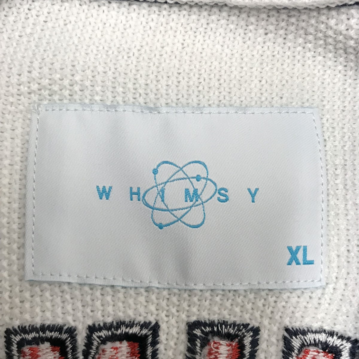 WHIMSY ニットポロシャツMPN WMS-24SS3-005 古着・中古-3枚目のアイテム画像