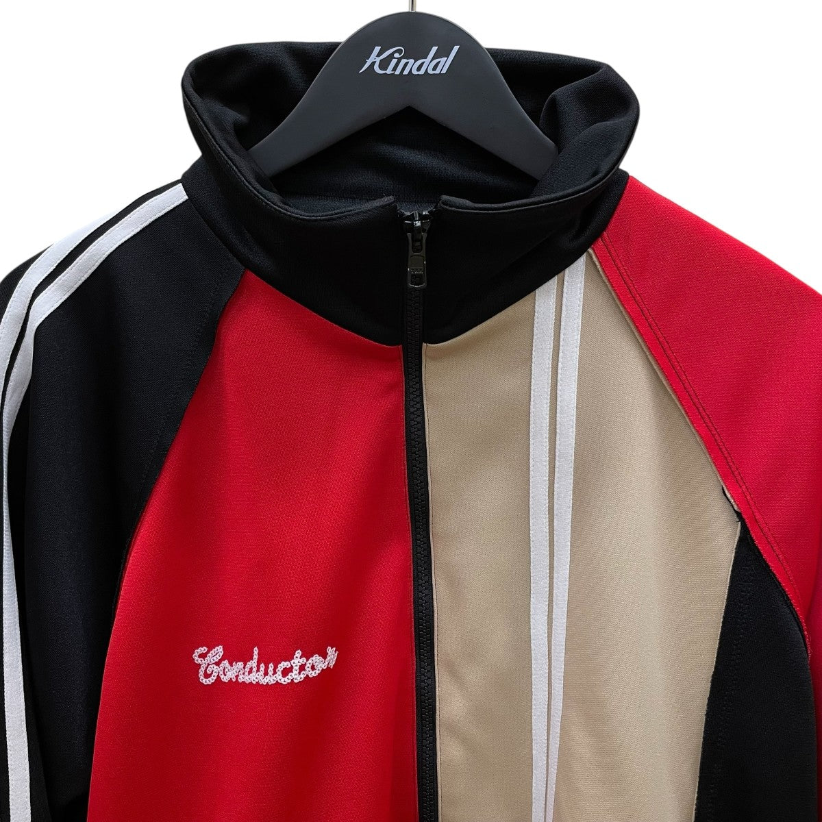 el conductor H(コンダクター) 24SSCRAZY PATTERN TRACK JKT