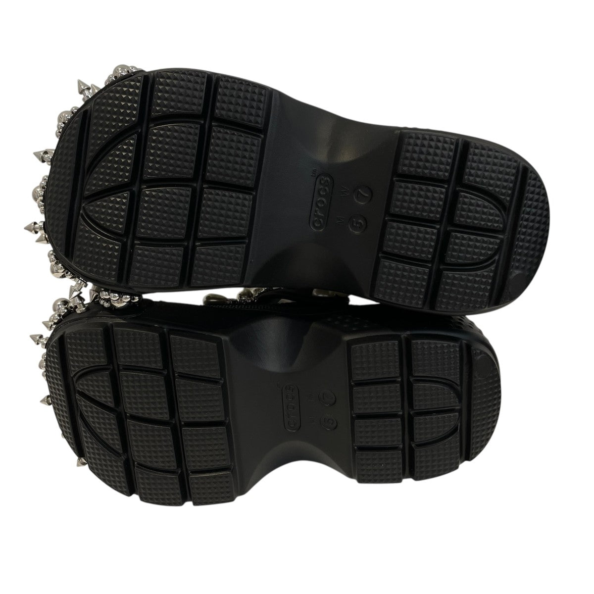 Simone Rocha×crocs Stomp Clog BLACK厚底サンダル ブラック