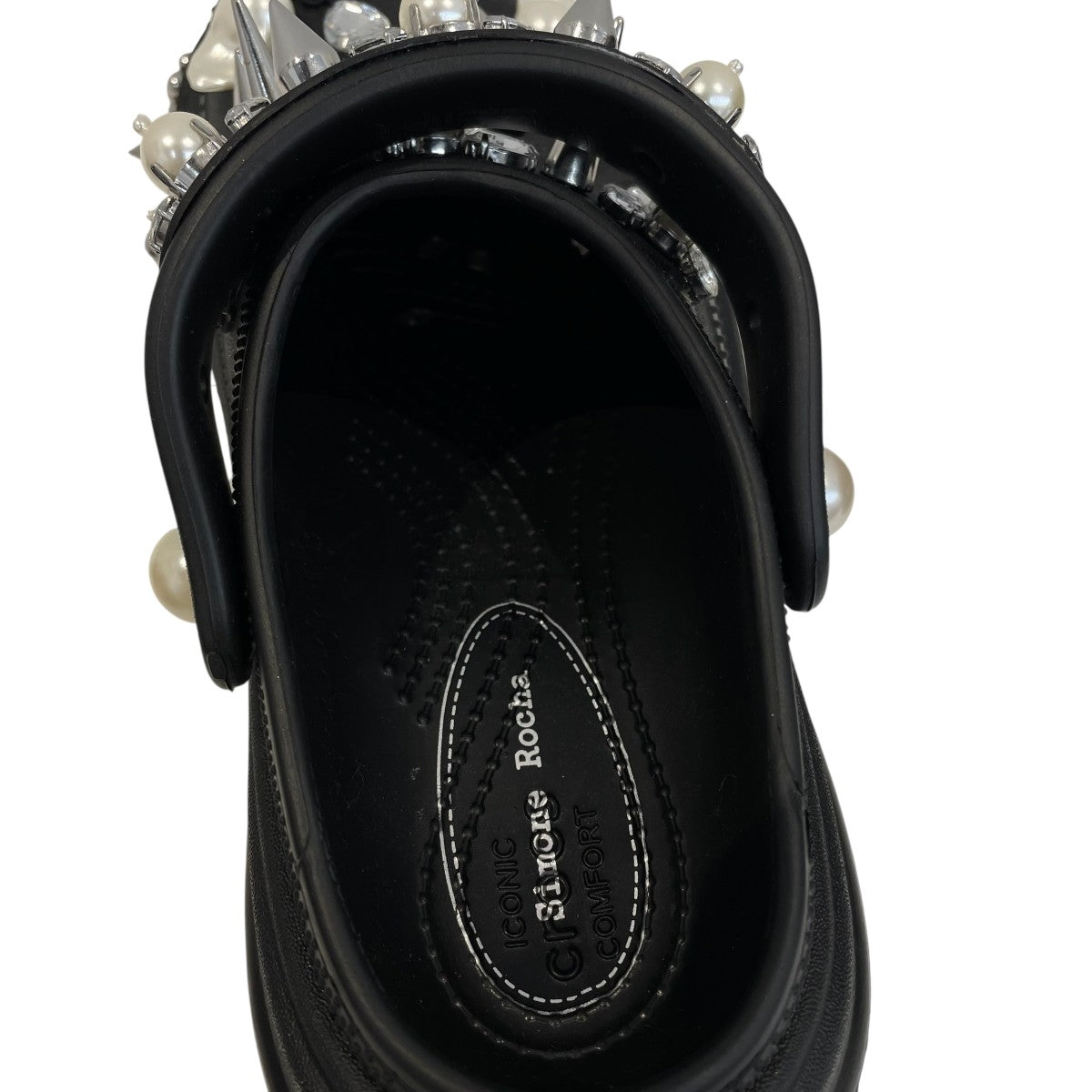 Simone Rocha×crocs Stomp Clog BLACK厚底サンダル ブラック