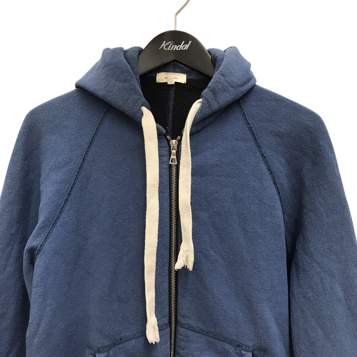 7912-222-0044 FALL hanging fleece zip hoodieパーカー