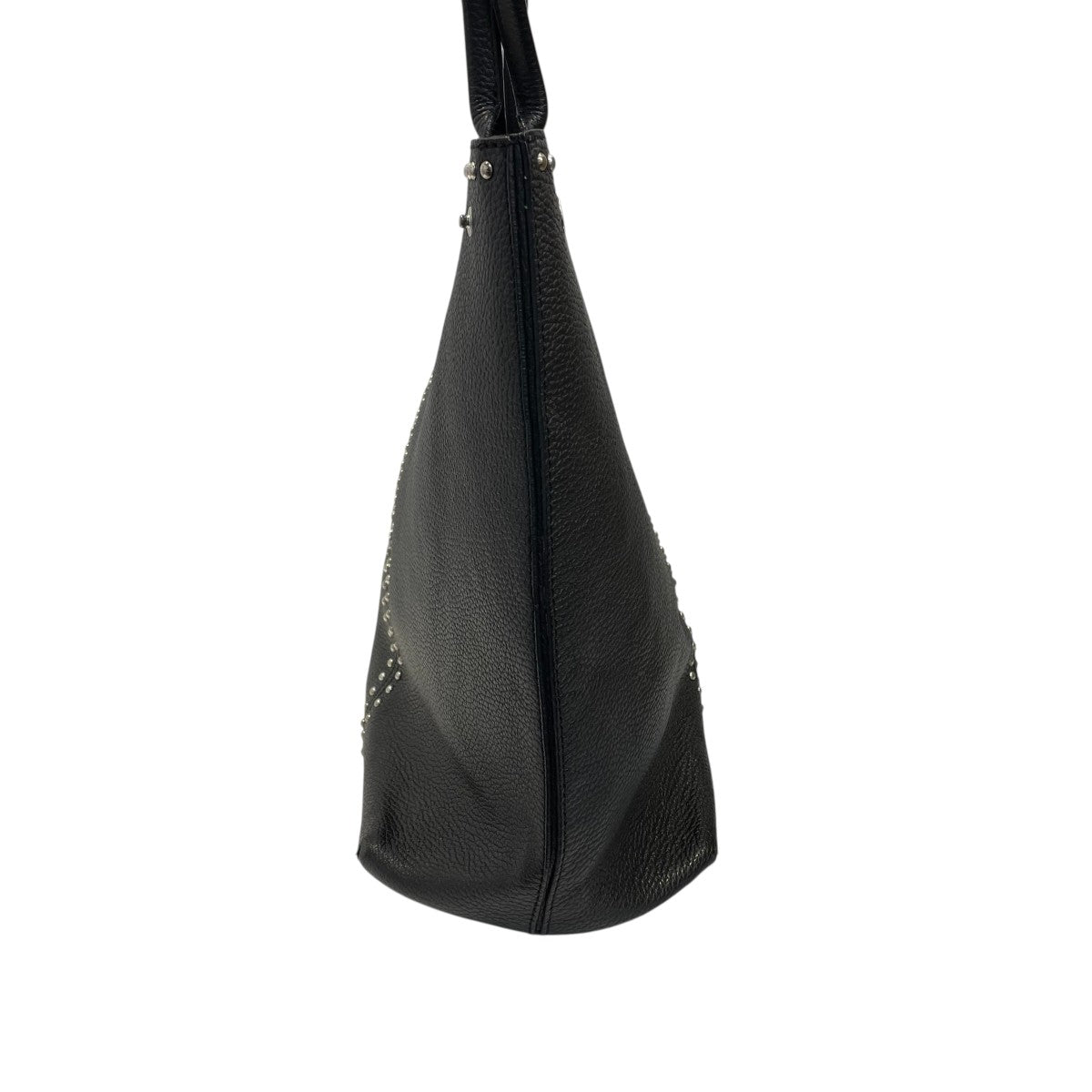 新品未使用　イアクッチ　トートバッグ IACUCCI(イアクッチ) スタッズトートバッグ ブラック｜【公式