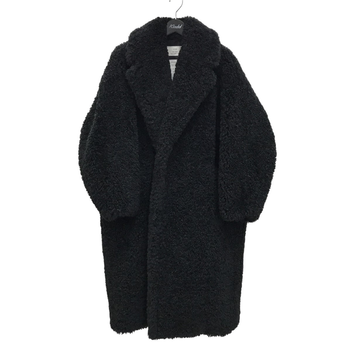 23AWFAUX SHEARLING DOUBLE BREASTED COAT   17404ファーコート