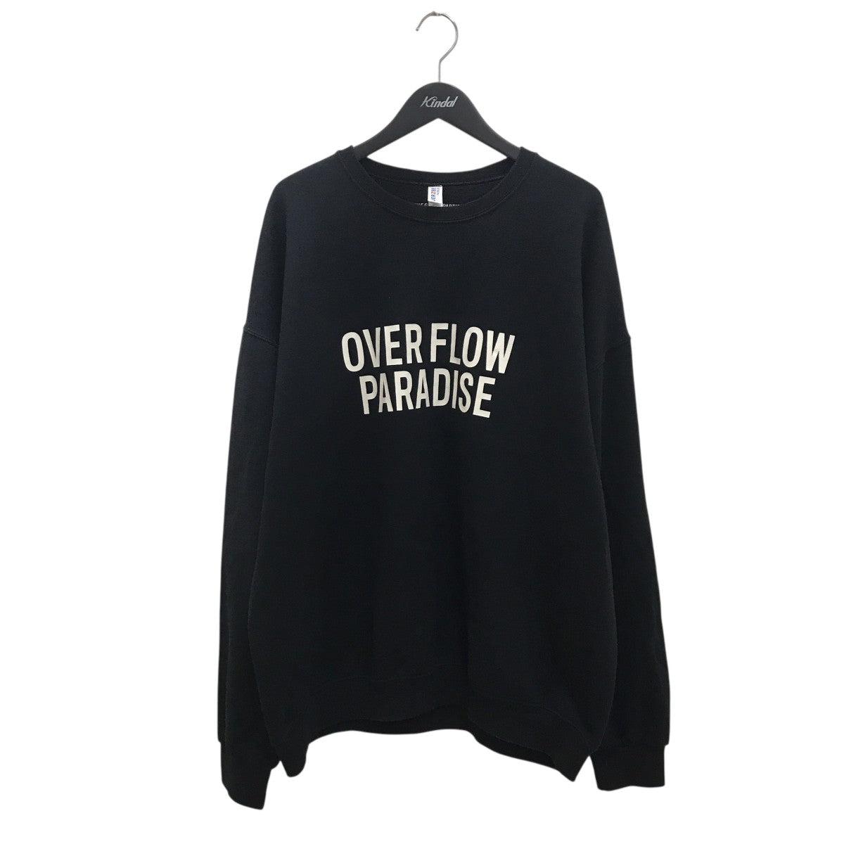 ひじき さんさ専用Wacko Maria ブラック 長袖カットソー WACKO MARIA(ワコマリア) OVER FLOW PARADISEトレーナー