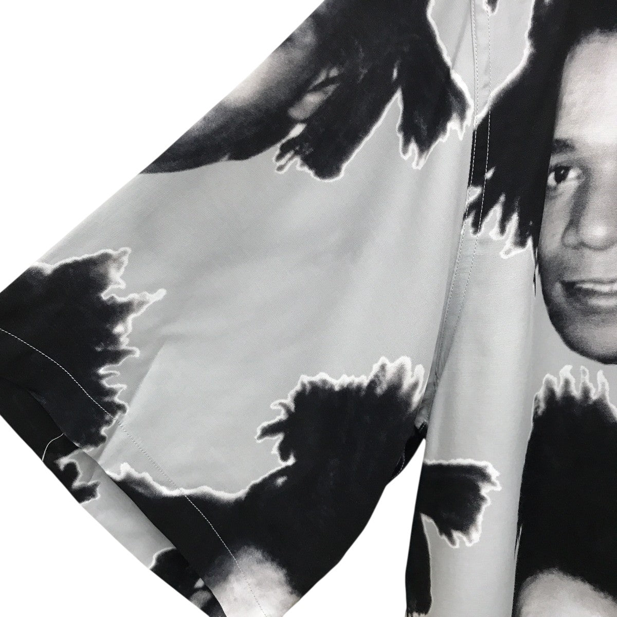 WACKO MARIA JEAN-MICHEL BASQUIAT HAWAIIAN SHIRT TYPE-1半袖シャツ 古着・中古-6枚目のアイテム画像