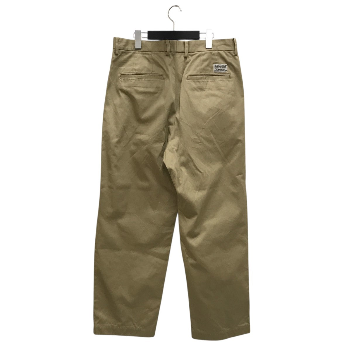ワコマリア　チノパン　L　ベージュ WACKO MARIA(ワコマリア) DOUBLE PLEATED CHINO TROUSERSパンツ