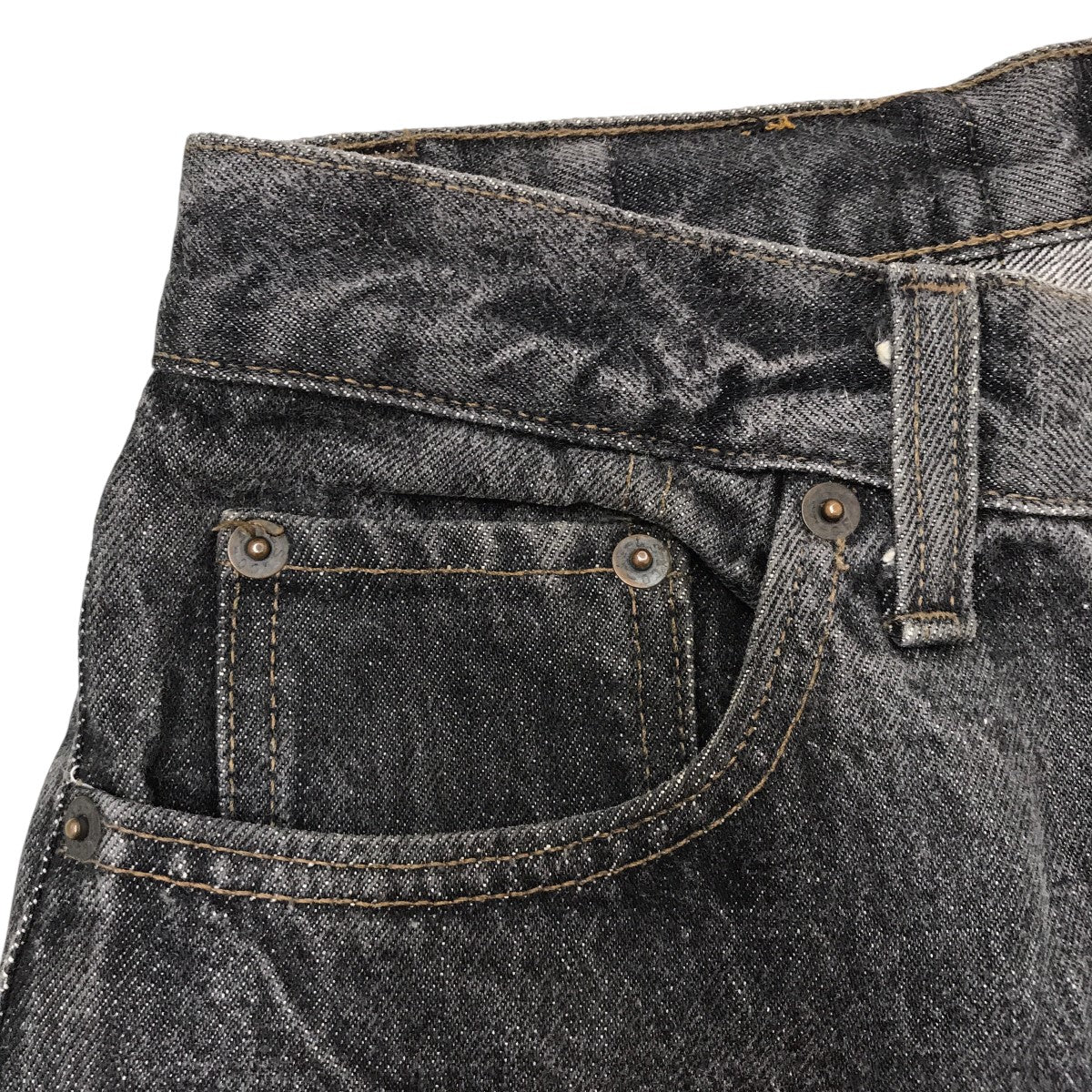 Levi\'s 501 先染め ブラック USA W29 L34 サルファ Levi\'s 501 先染め ブラック USA W29 L34 サルファ