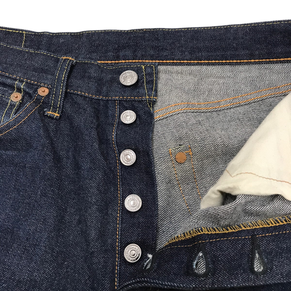 holk × ooe denim HK01デニムパンツ 古着・中古-4枚目のアイテム画像