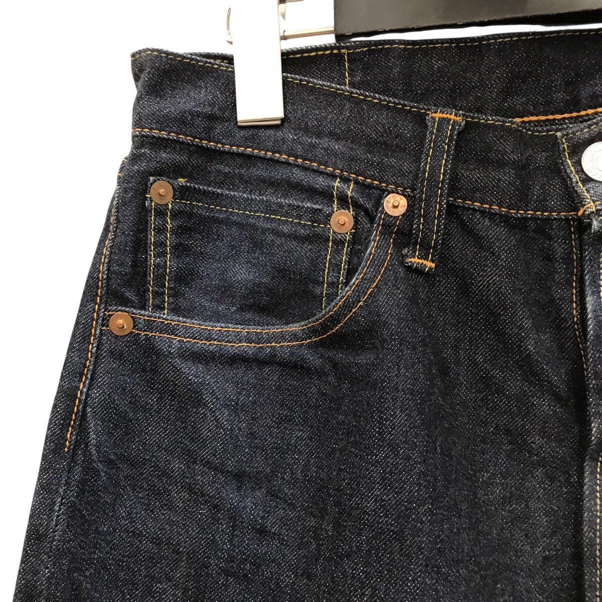 holk × ooe denim HK01デニムパンツ 古着・中古-6枚目のアイテム画像