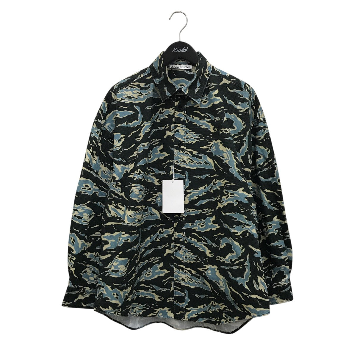Acne Studios アクネ 総柄 カバーオール サイズ46 ACNE STUDIOS(アクネストゥディオズ) 総柄シャツBB0595 BB0595