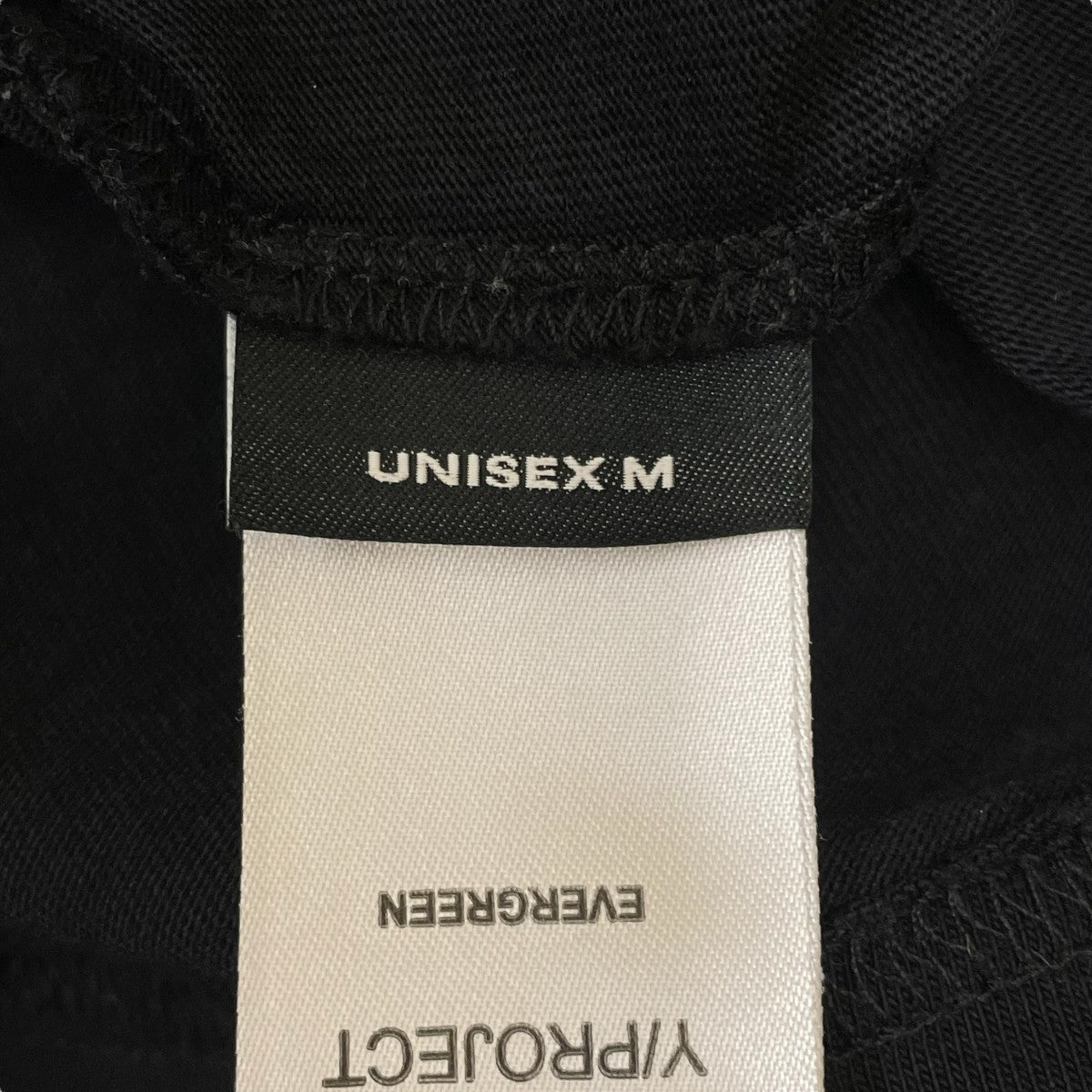 Y/project ブラック 半袖Tシャツ サイズM Y． PROJECT(ワイプロジェクト) 半袖Tシャツ ブラック サイズ M
