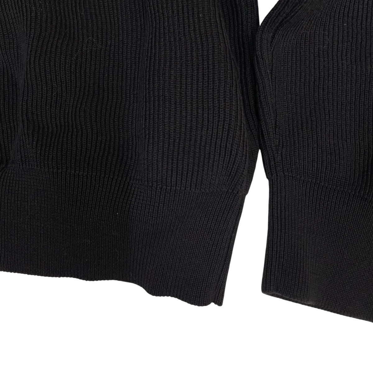 慈雨 変形 ニット ジャケット Lサイズ ウール ブラック 8082000488509_2.jpg?v=