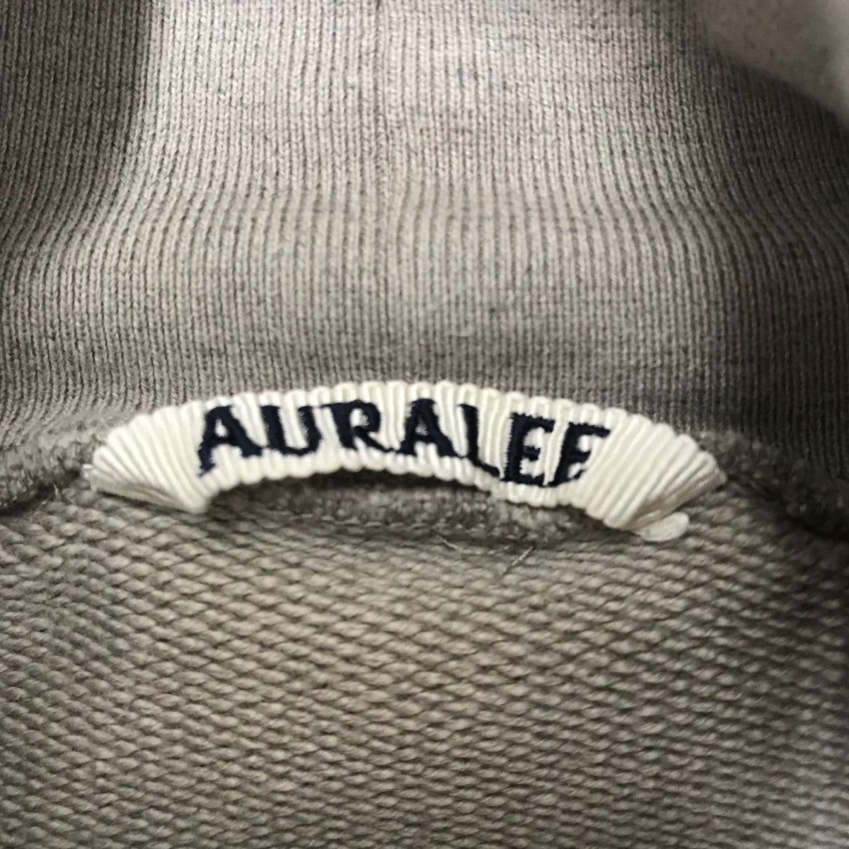 AURALEE(オーラリー) 21AWSUPER SOFT HEAVY SWEAT MOCK NECK