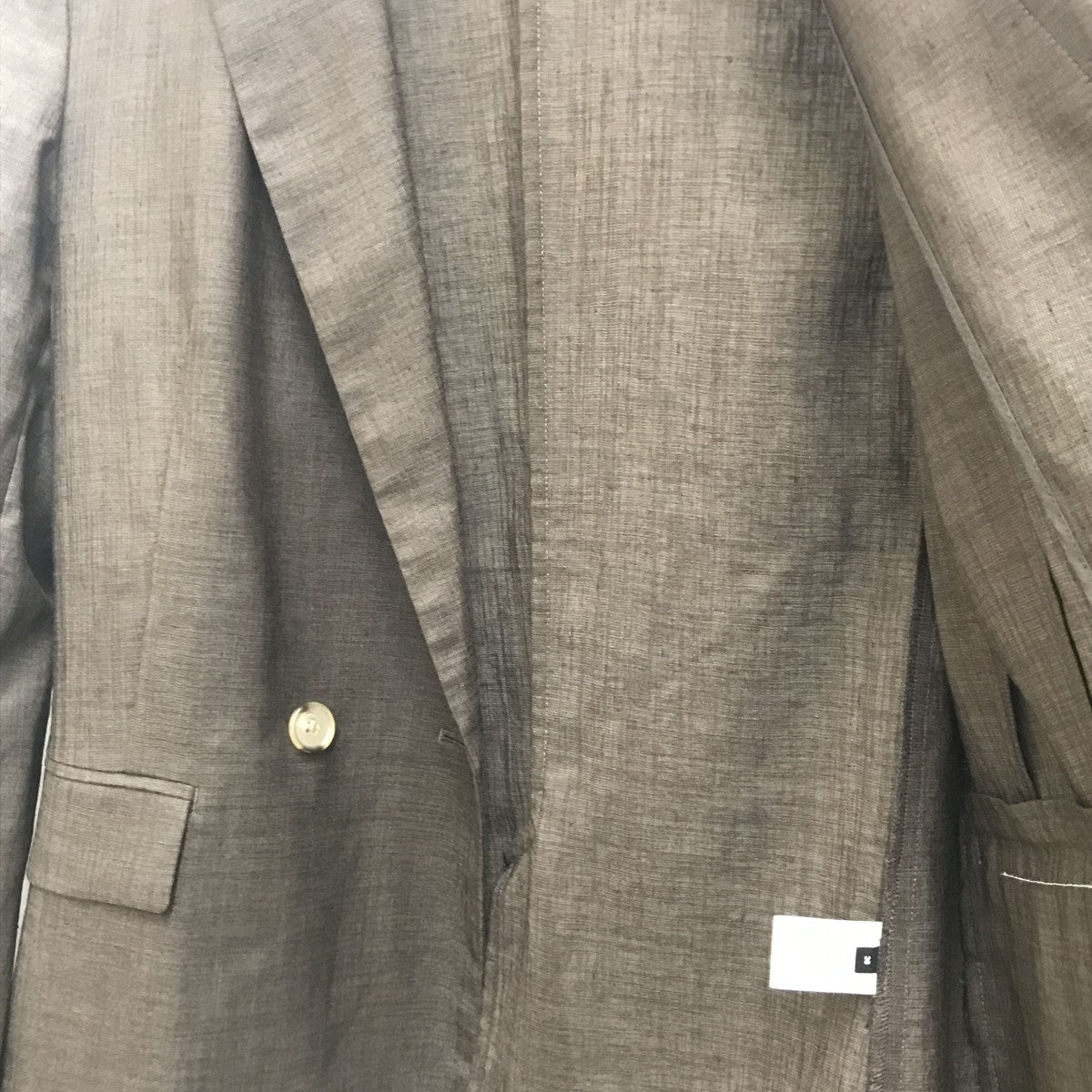 【新品】green label relaxing リネンライクダブルジャケット green label relaxing(グリーンレーベルリラクシング) 3522-199