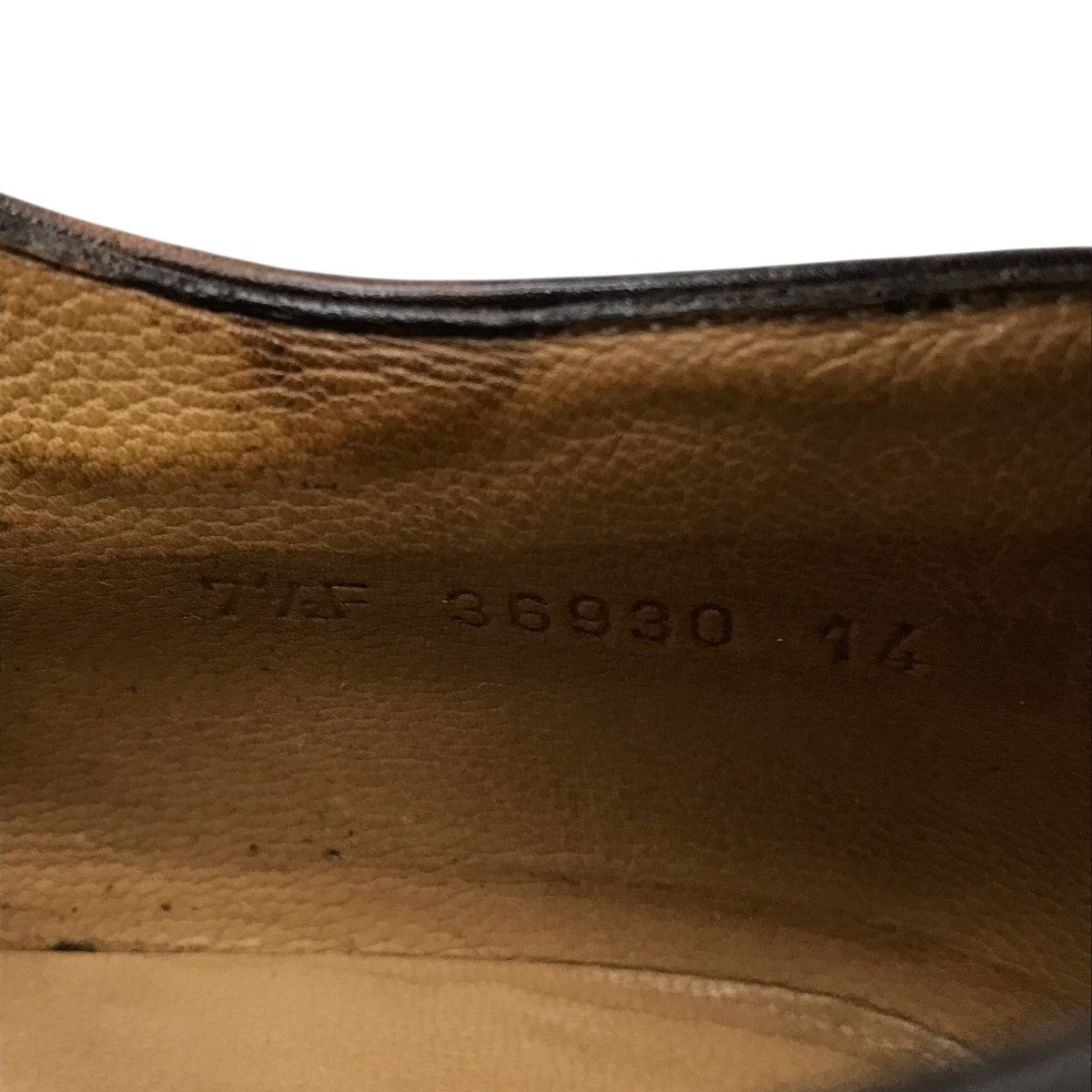 PARABOOT CHAMBORD TEXレザーシューズ710707 古着・中古-5枚目のアイテム画像