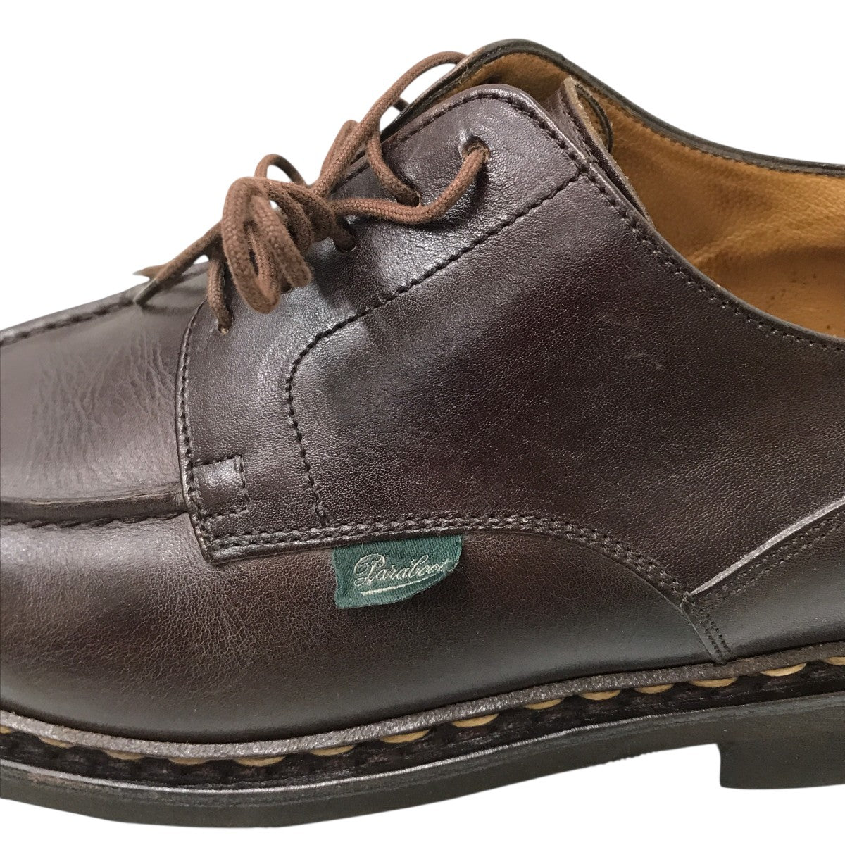 PARABOOT CHAMBORD TEXレザーシューズ710707 古着・中古-8枚目のアイテム画像