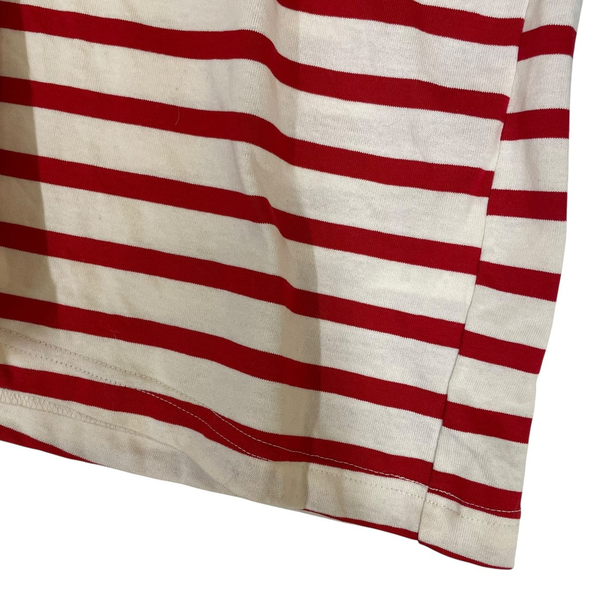 NOMARHYTHM TEXTILE Stripe 4 Holes TeeストライプホールTシャツN39-TP02 古着・中古-4枚目のアイテム画像