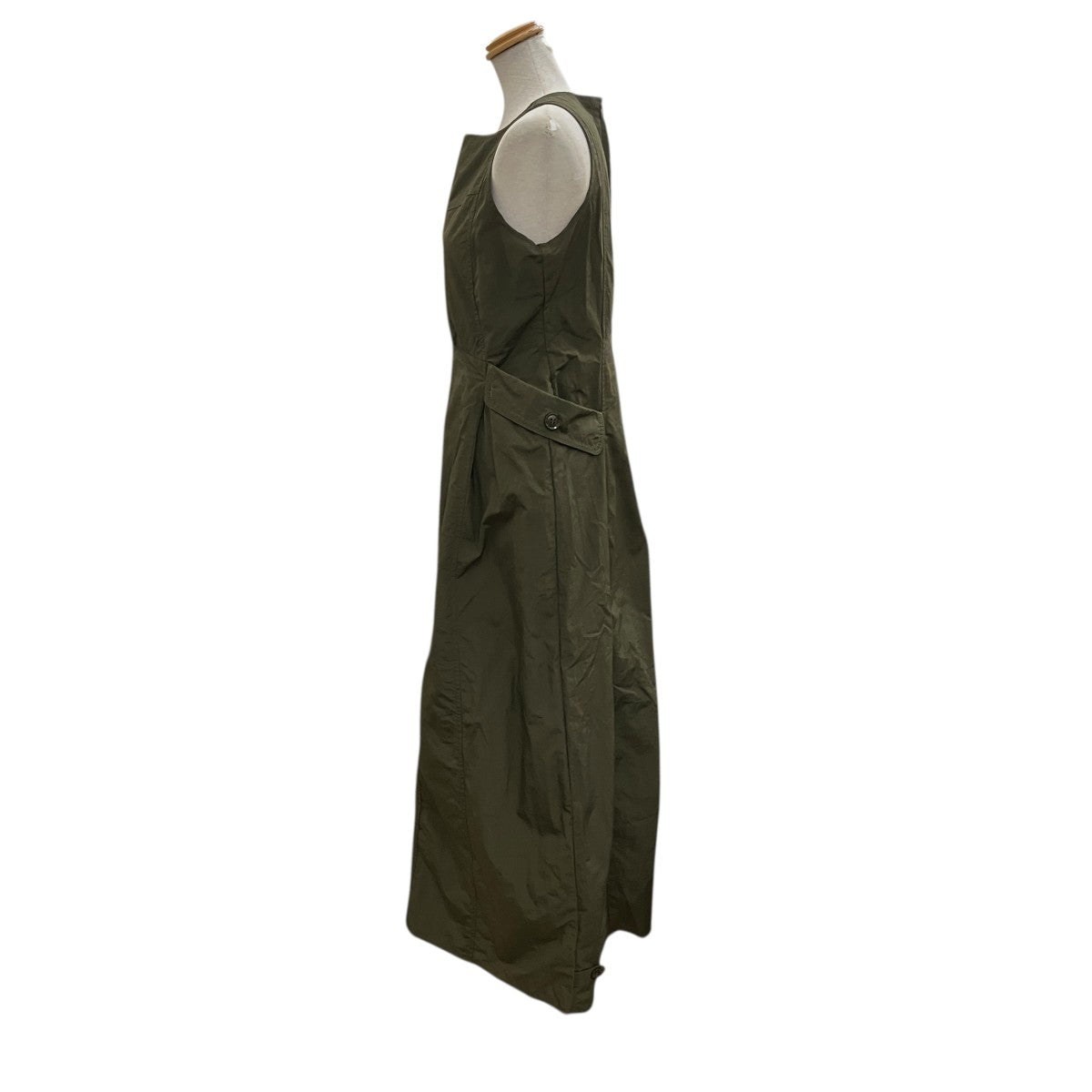 cocoon construct adjust hem button OPノースリーブワンピース2311-OP-35