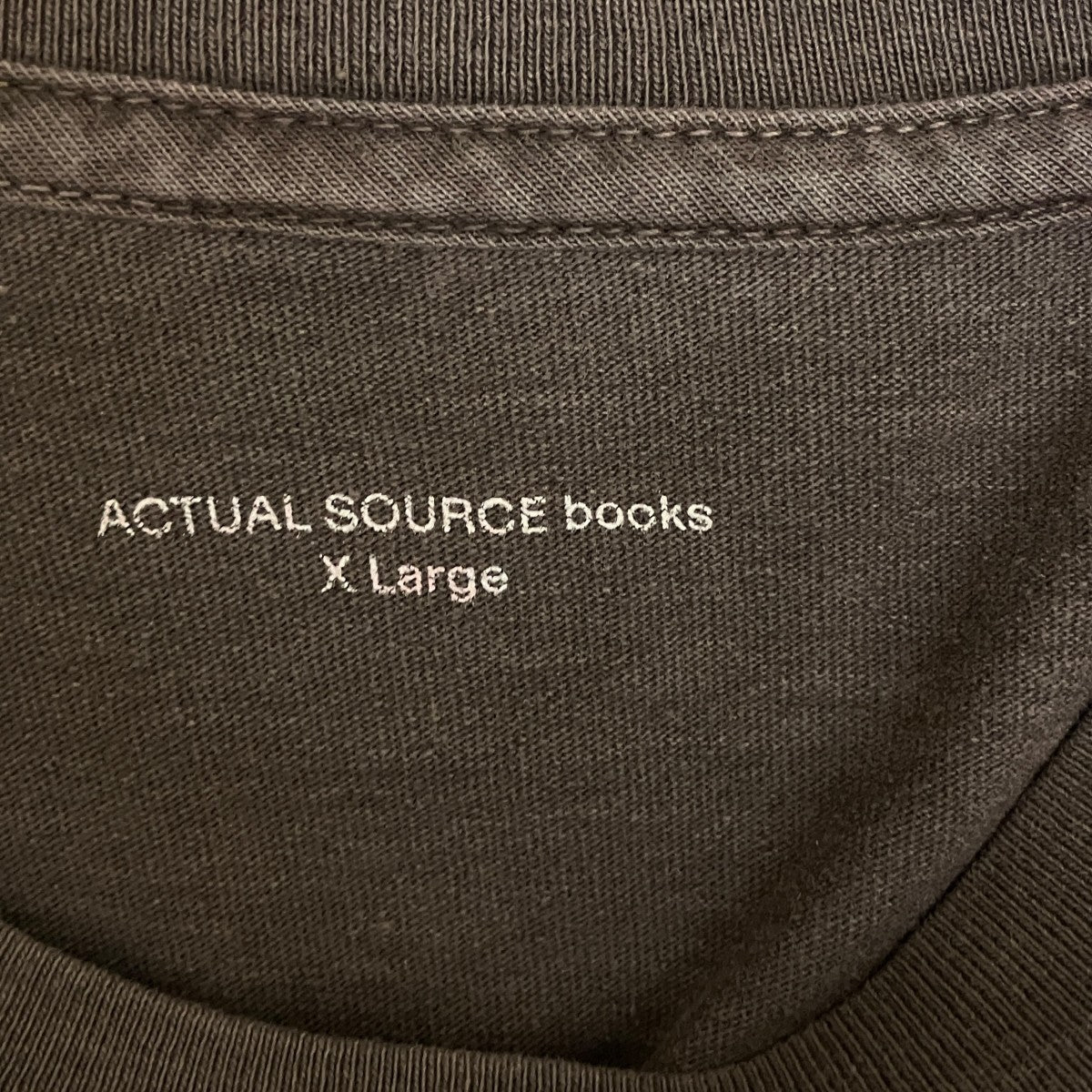 ACTUAL SOURCE MMXV TEETシャツ 古着・中古-5枚目のアイテム画像